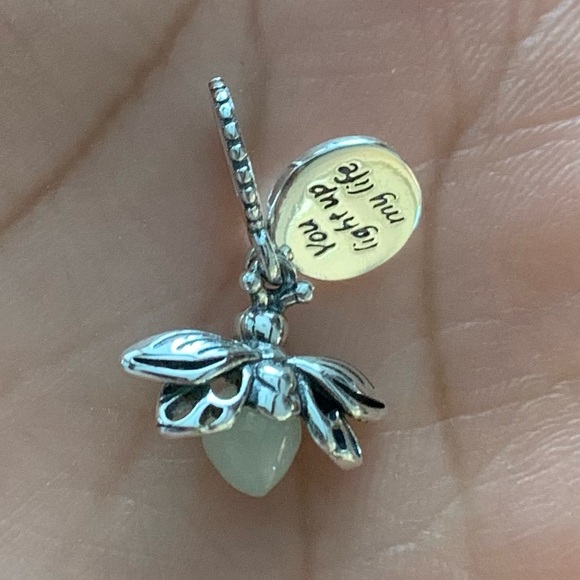 NWOT Glow-in-the-dark Firefly Dangle Charm Fit Pandora - Picture 8 of 12